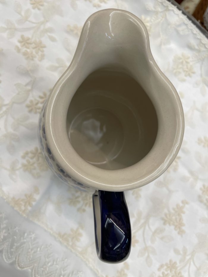 波蘭陶-藍點點系列 水壼/牛奶壼/花瓶(小)：圖片 5